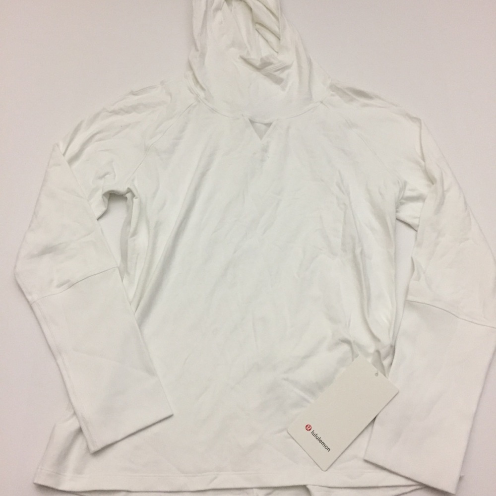 Lululemon Brisk Running Hoodie NWT New White